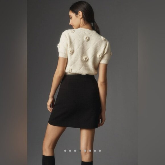 NWT Maeve x Anthropologie Tweed Mini Skirt - Picture 4 of 6